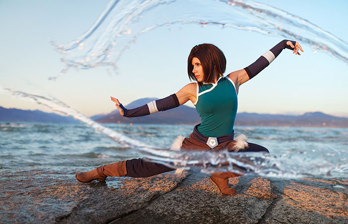 Korra cosplay por Sweet Angel