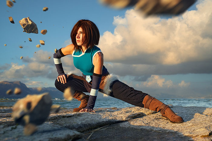 Korra cosplay por Sweet Angel