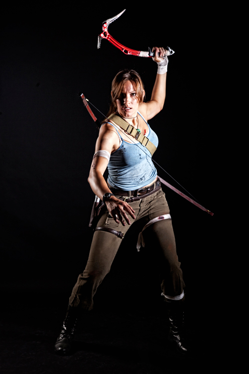 Lara Croft cosplay por Jenn Croft