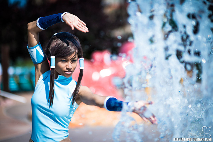 Korra cosplay por Melting Mirror