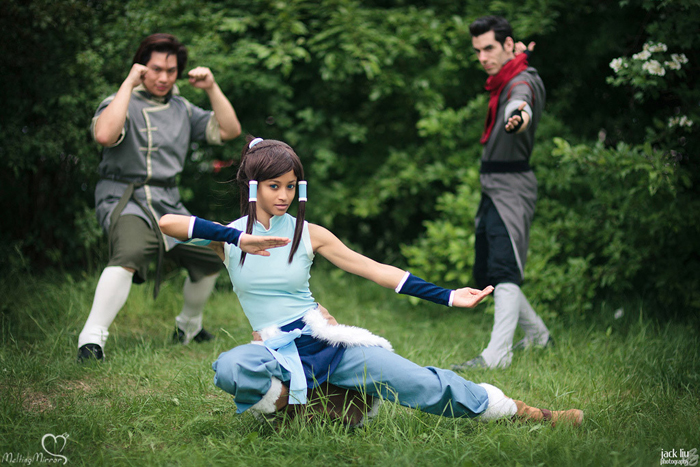 Korra cosplay por Melting Mirror