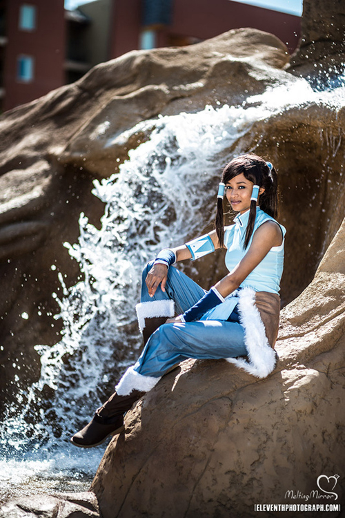 Korra cosplay por Melting Mirror