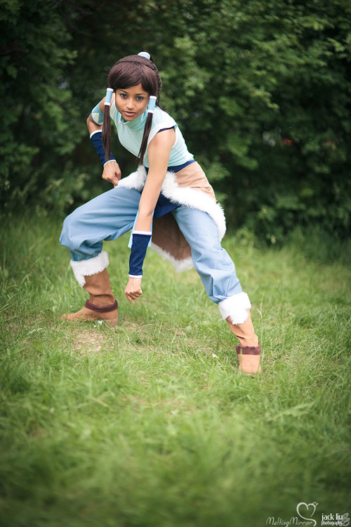 Korra cosplay por Melting Mirror