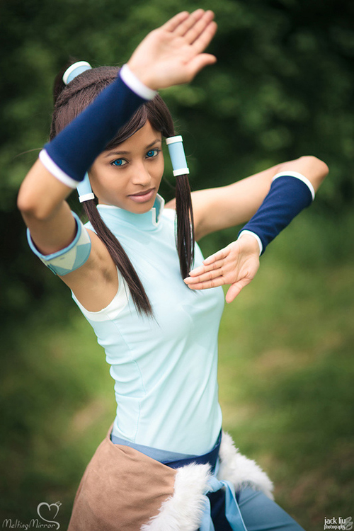 Korra cosplay por Melting Mirror