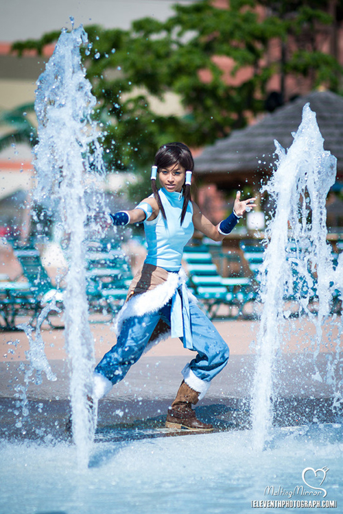 Korra cosplay por Melting Mirror