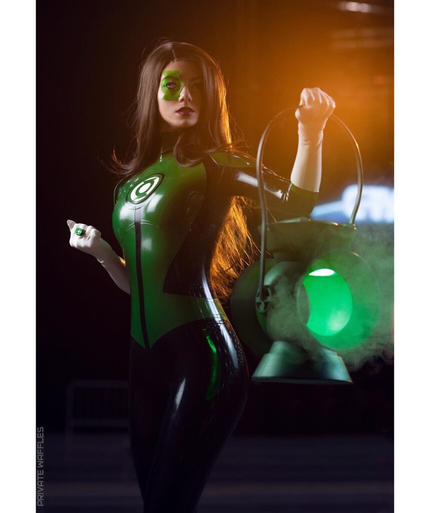 Jessica Cruz, Lanterna Verde – cosplay por Kamiko Zero