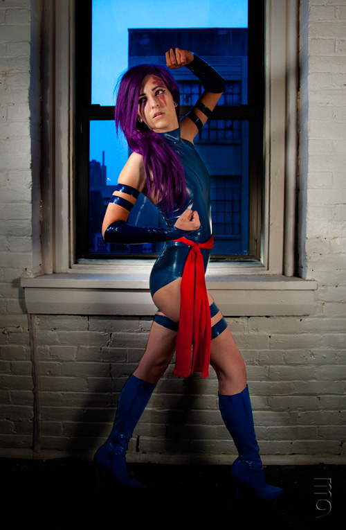 Psylocke - cosplay por Jeanne Killjoy