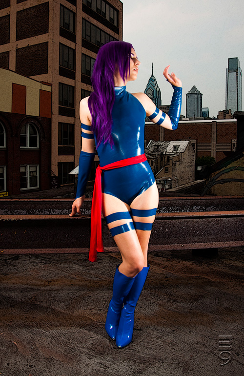 Psylocke - cosplay por Jeanne Killjoy