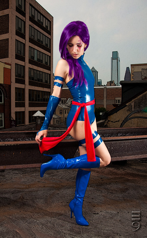 Psylocke - cosplay por Jeanne Killjoy