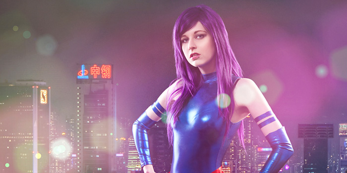 Psylocke cosplay