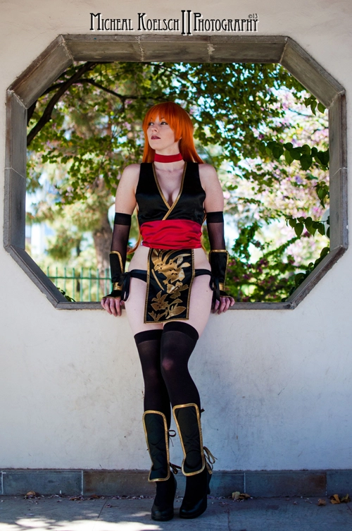 Kasumi - cosplay por Cheyenne Rayne