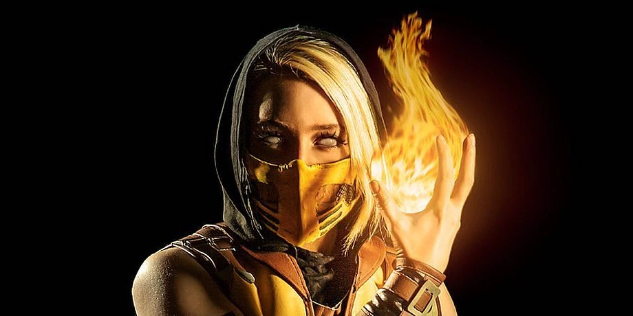 Scorpion genderbend cosplay