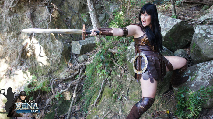 Xena cosplay por Kelly