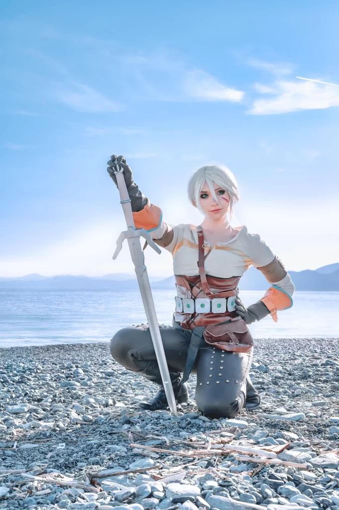 Ciri cosplay por Spooky Coockie