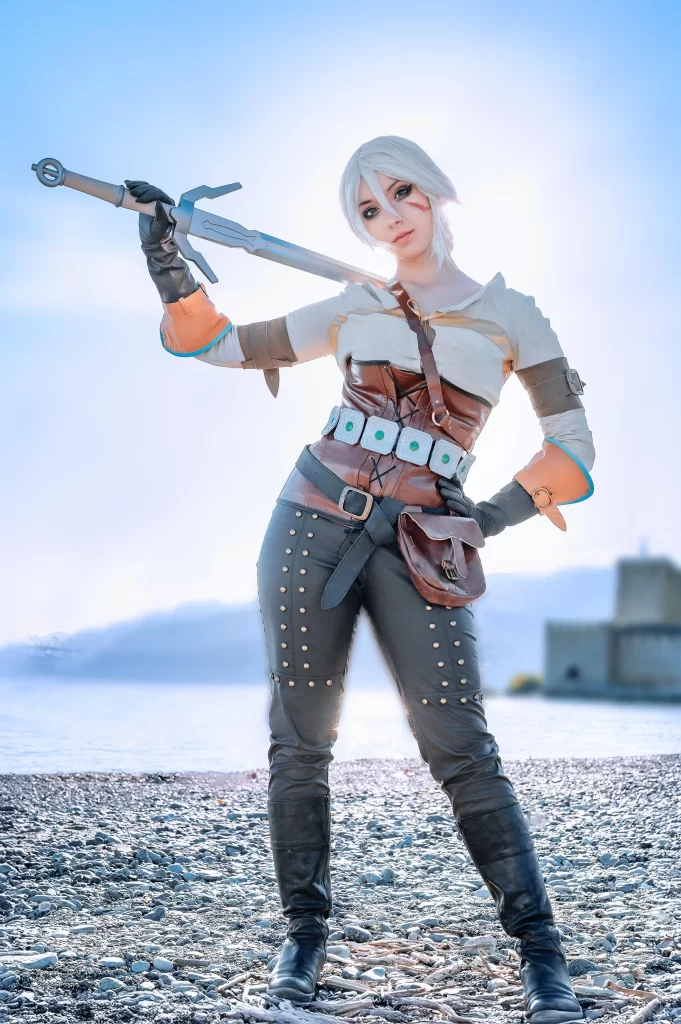 Ciri cosplay por Spooky Coockie