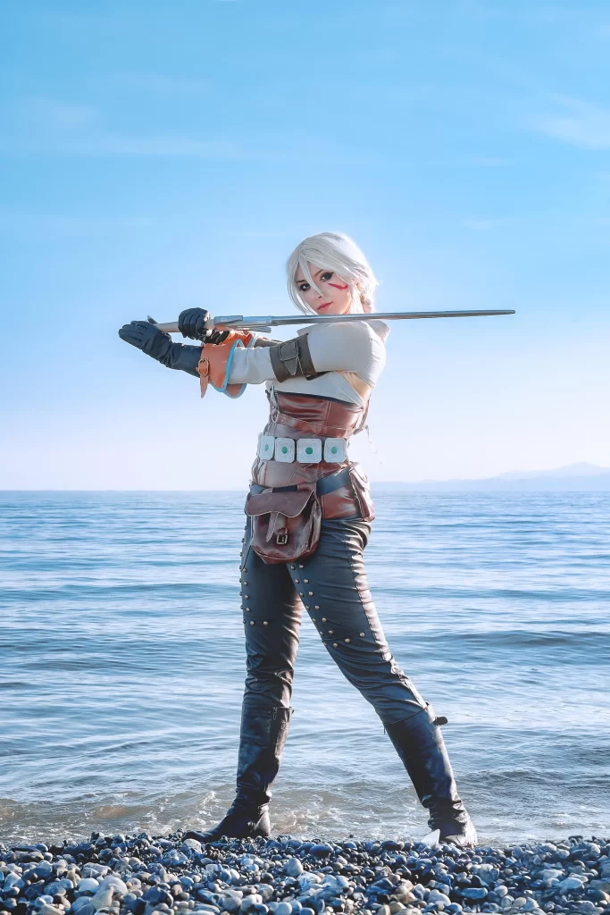 Ciri cosplay por Spooky Coockie