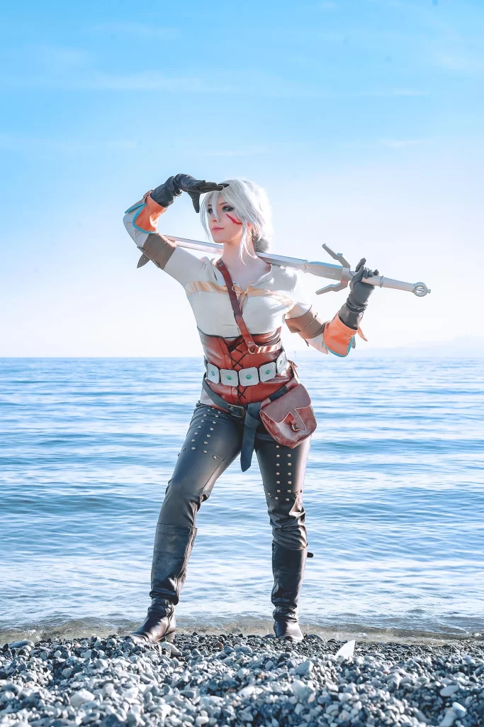 Ciri cosplay por Spooky Coockie