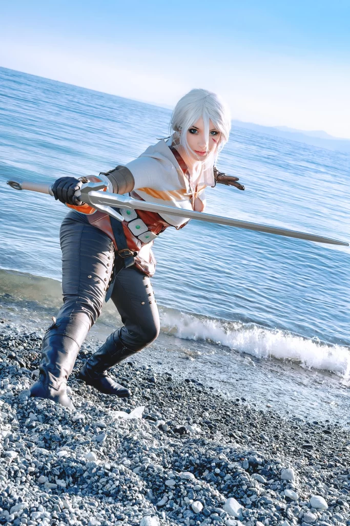 Ciri cosplay por Spooky Coockie