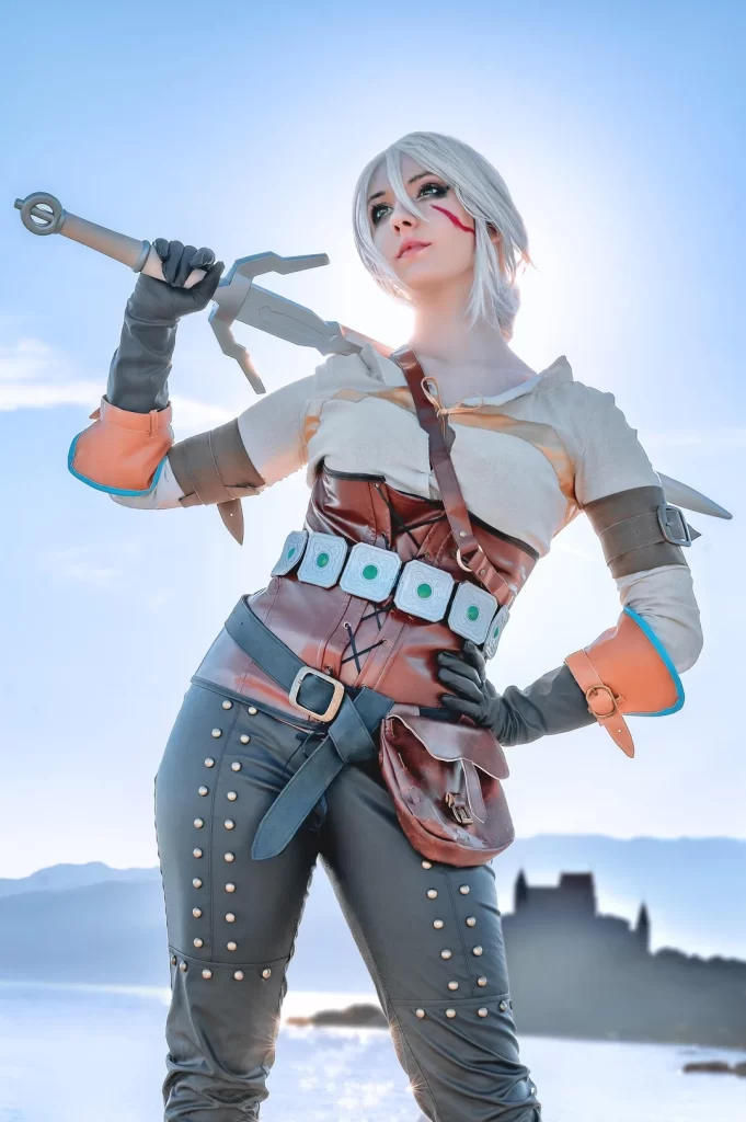 Ciri cosplay por Spooky Coockie