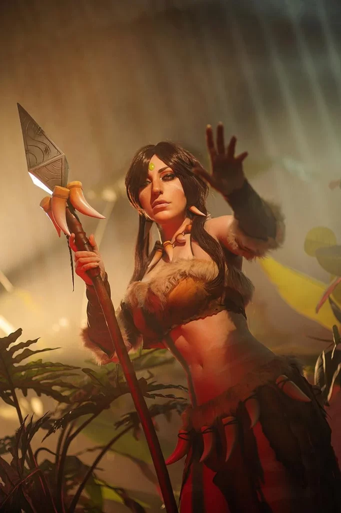 Nidalee cosplay por Alizacosplay