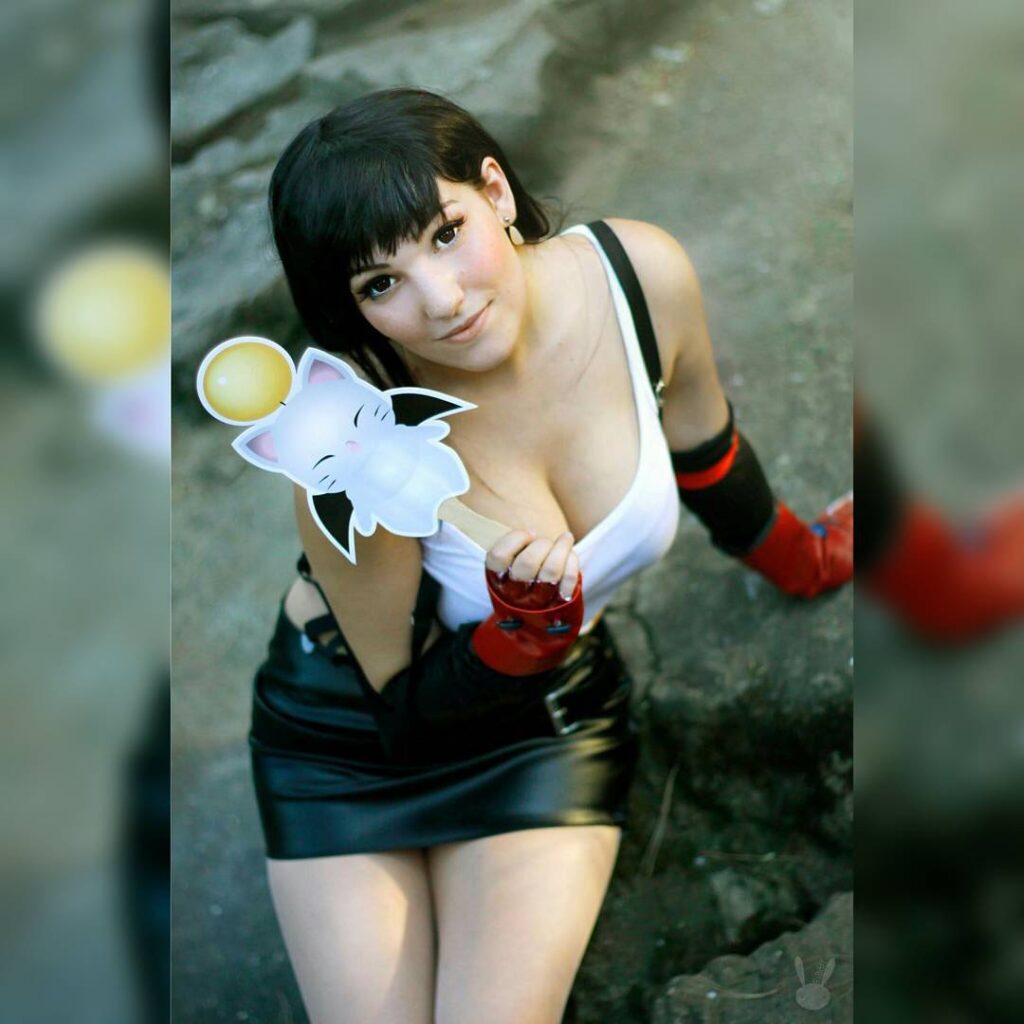 Tifa cosplay por Just Away Kitty