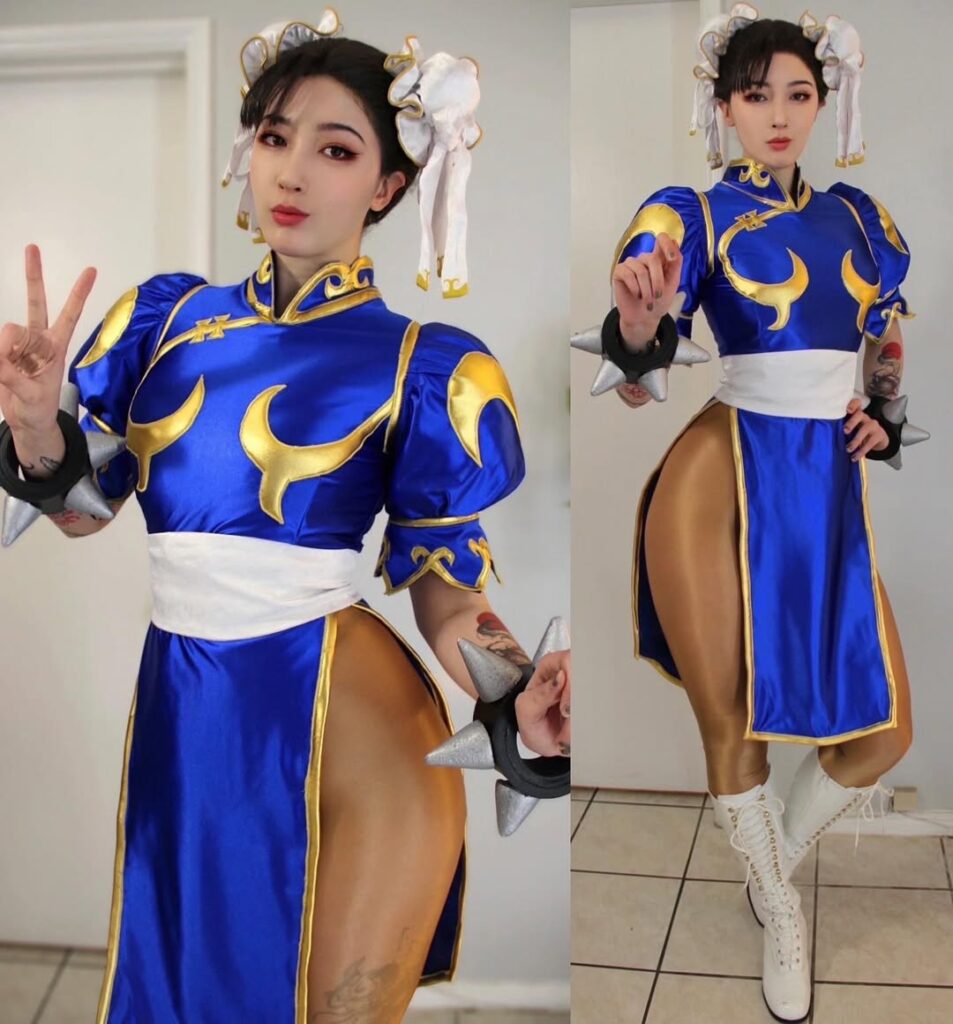 Chun-Li cosplay por Caytie Cosplay