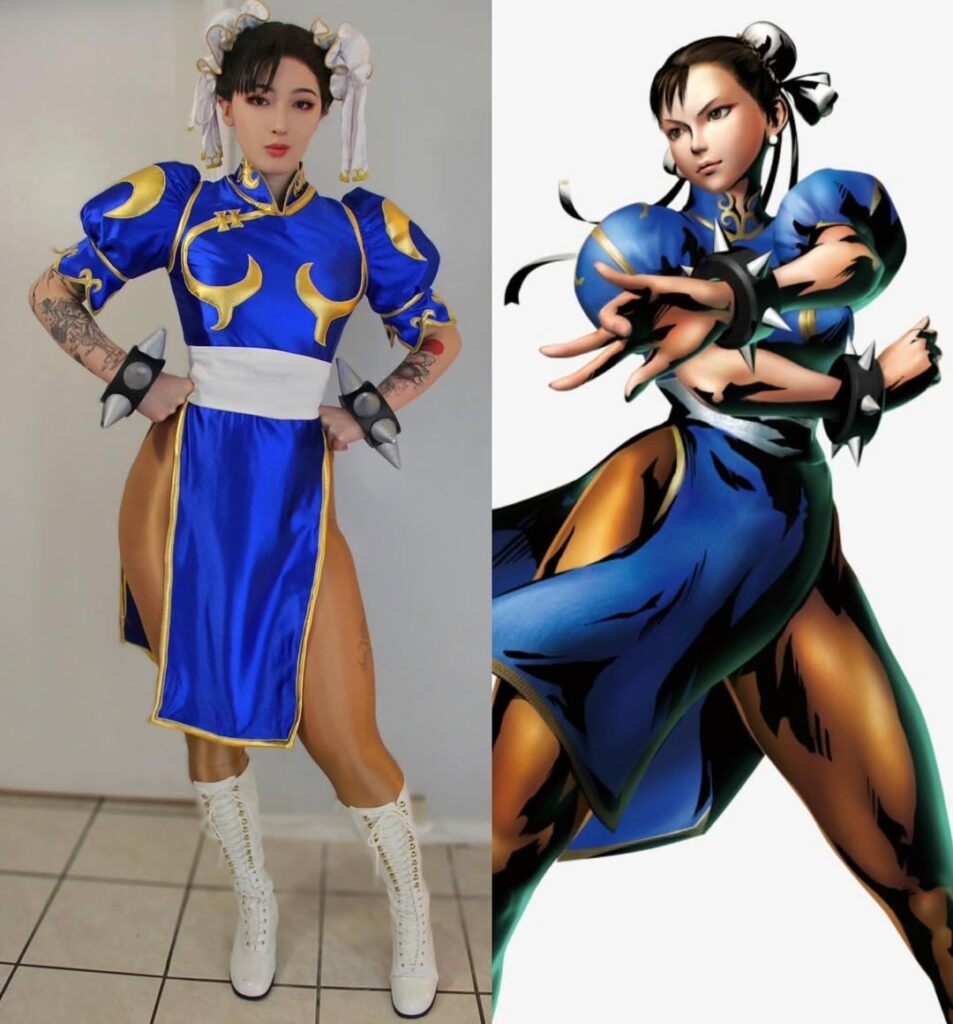 Chun-Li cosplay por Caytie Cosplay