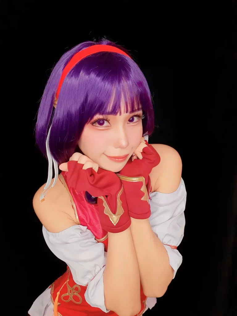 Athena Asamiya cosplay por enanyanya