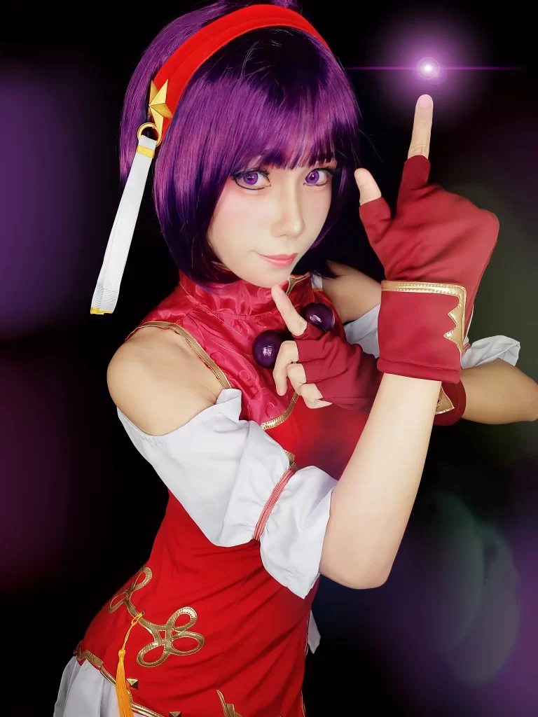 Athena Asamiya cosplay por enanyanya