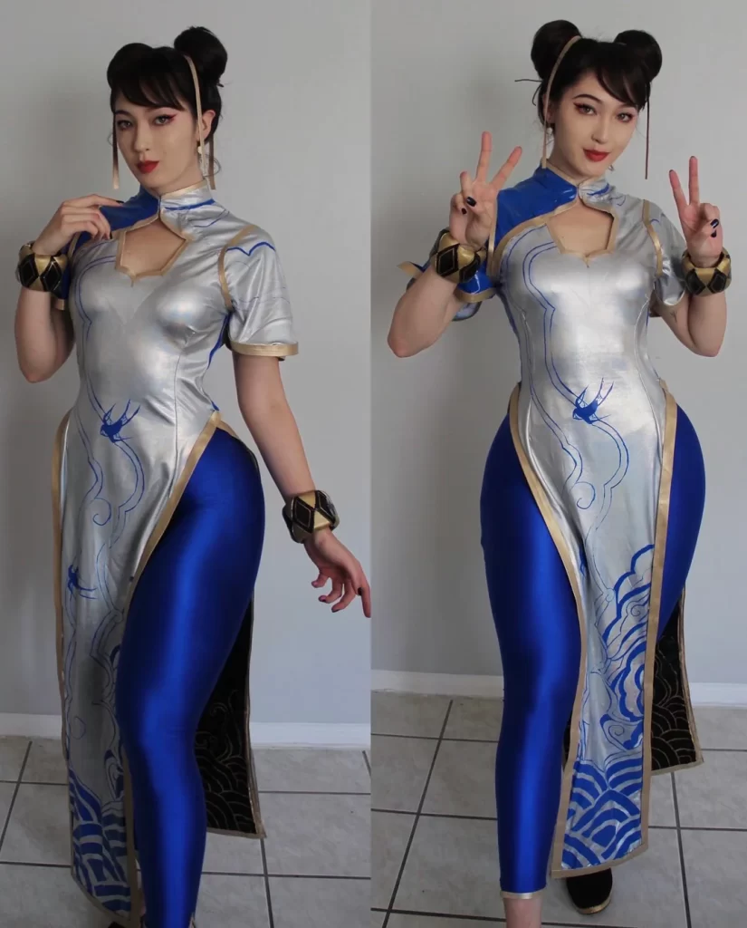 Chun-Li cosplay por Caytie Cosplay