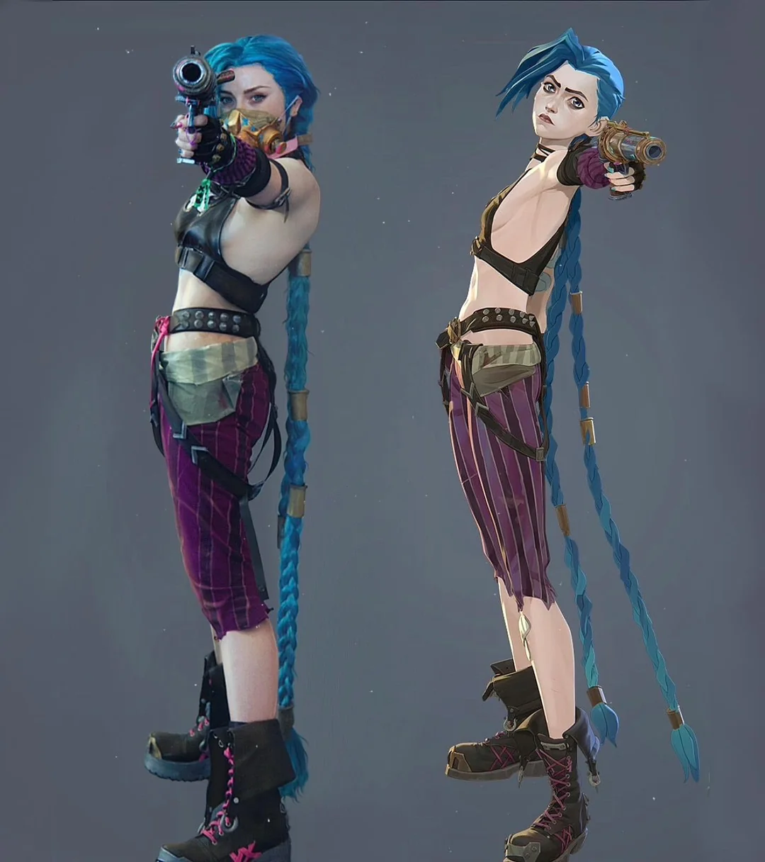 Jinx (League of Legends) – cosplay por Jennifer Cosplays