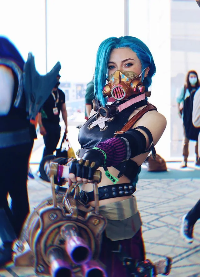 Jinx (League of Legends) – cosplay por Jennifer Cosplays