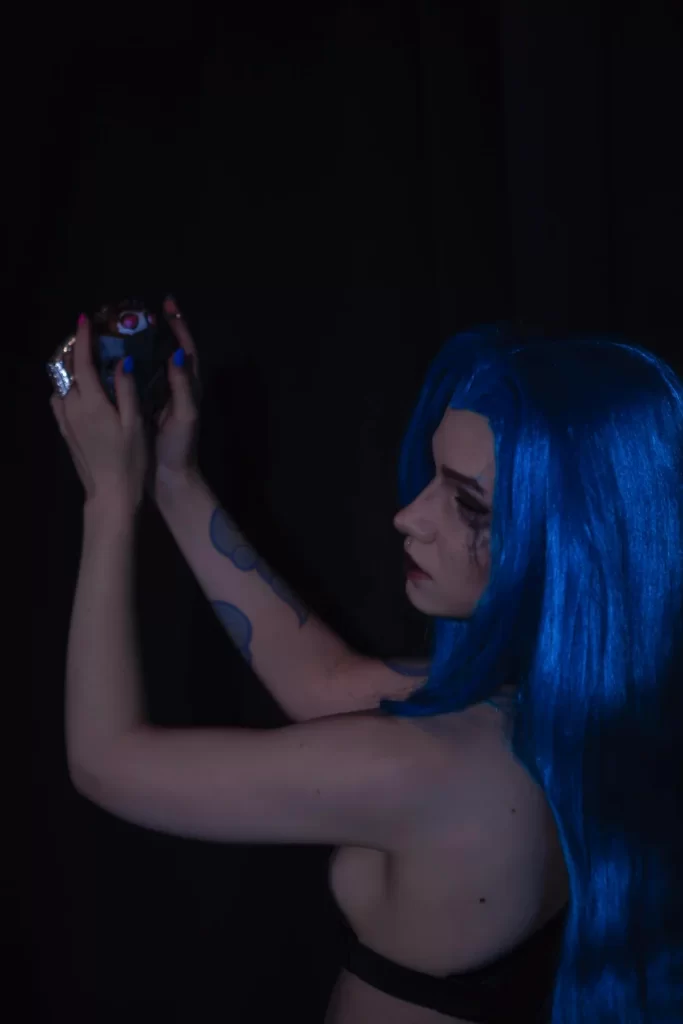 Jinx (League of Legends) – cosplay por v1envv