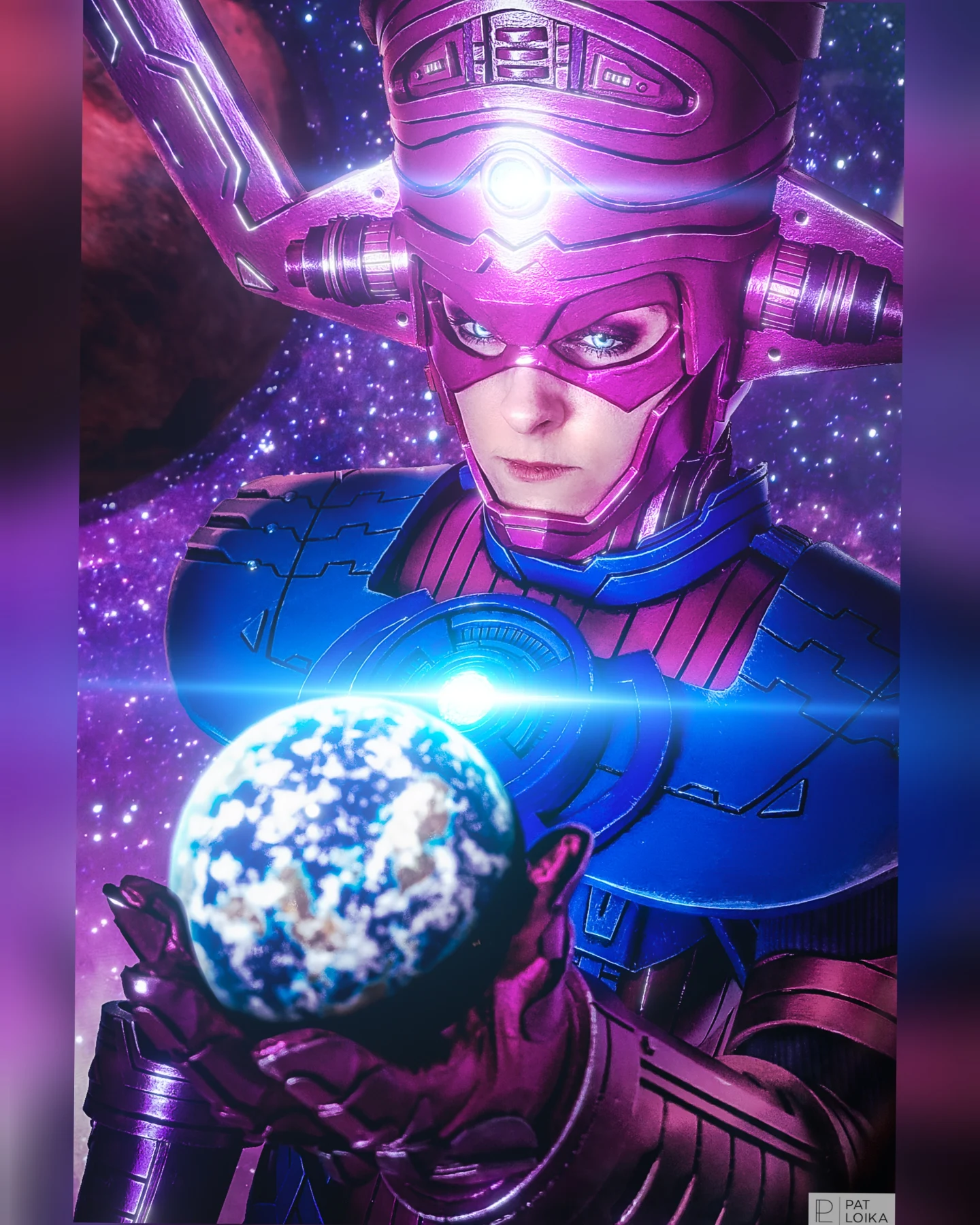 Galactus coslpay por Ceciliosaurus