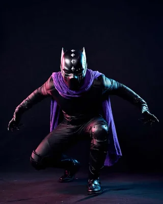 Pantera Negra - cosplay por Mike Washington