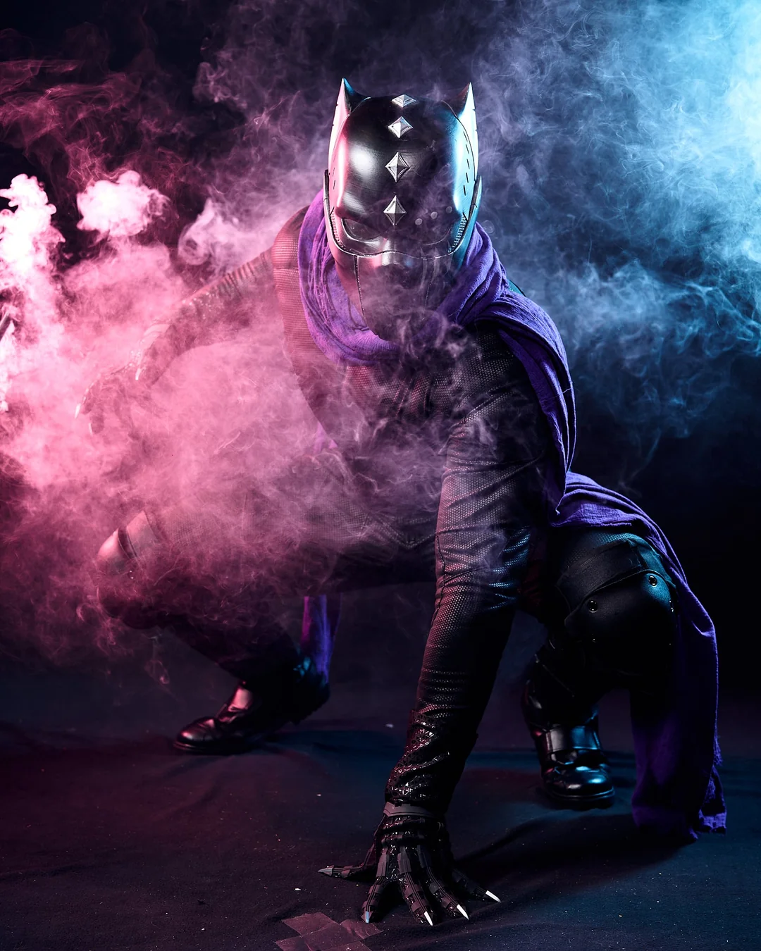 Pantera Negra - cosplay por Mike Washington