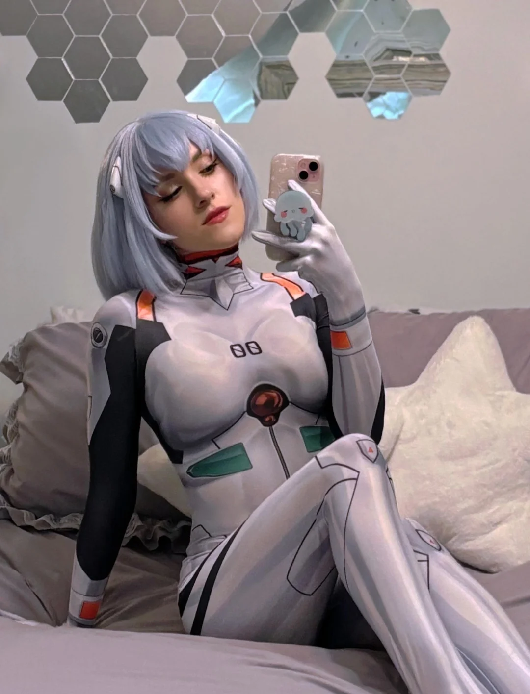 Rei Ayanami - cosplay por Weebie baby