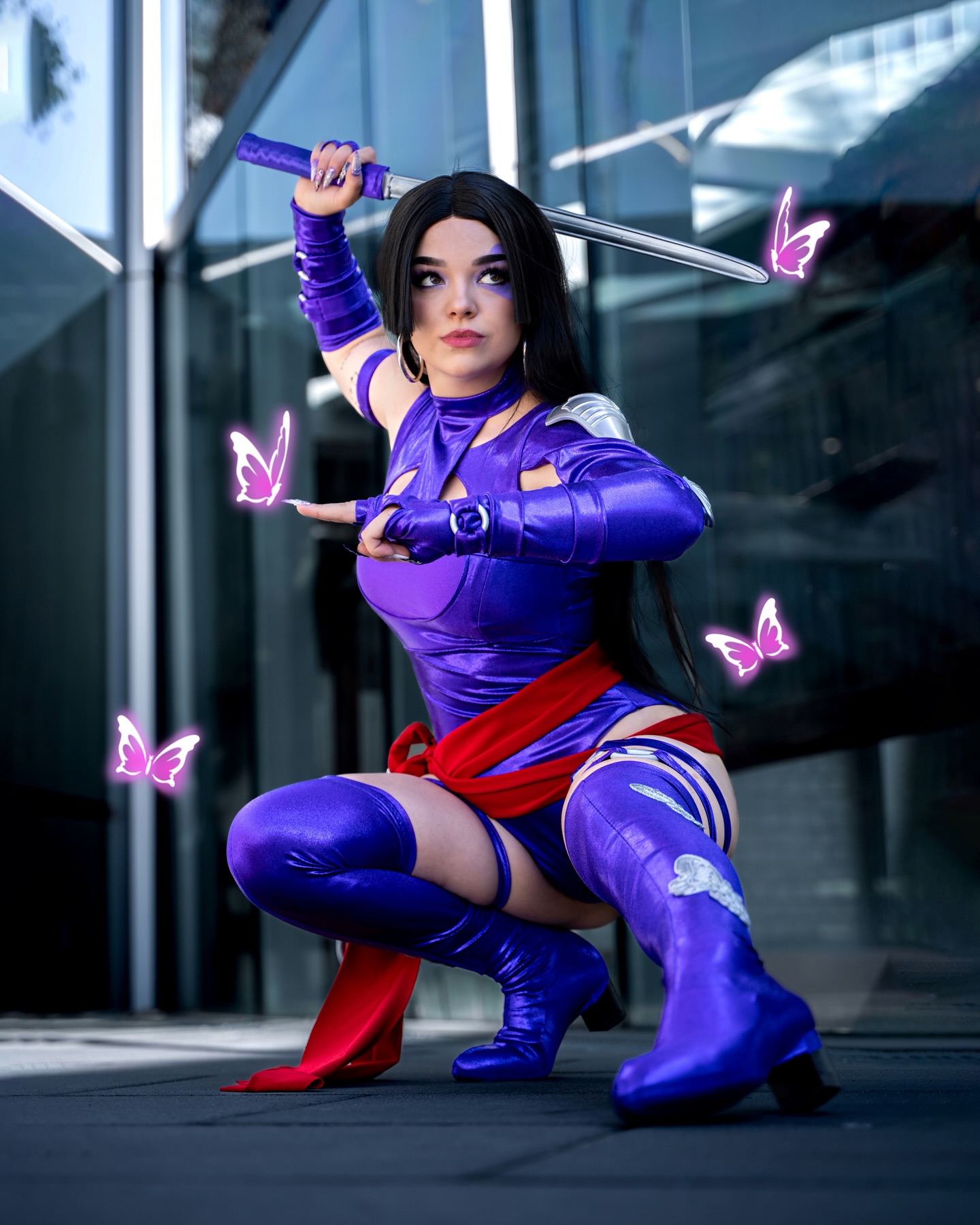 Psylocke - cosplay por gracelyn