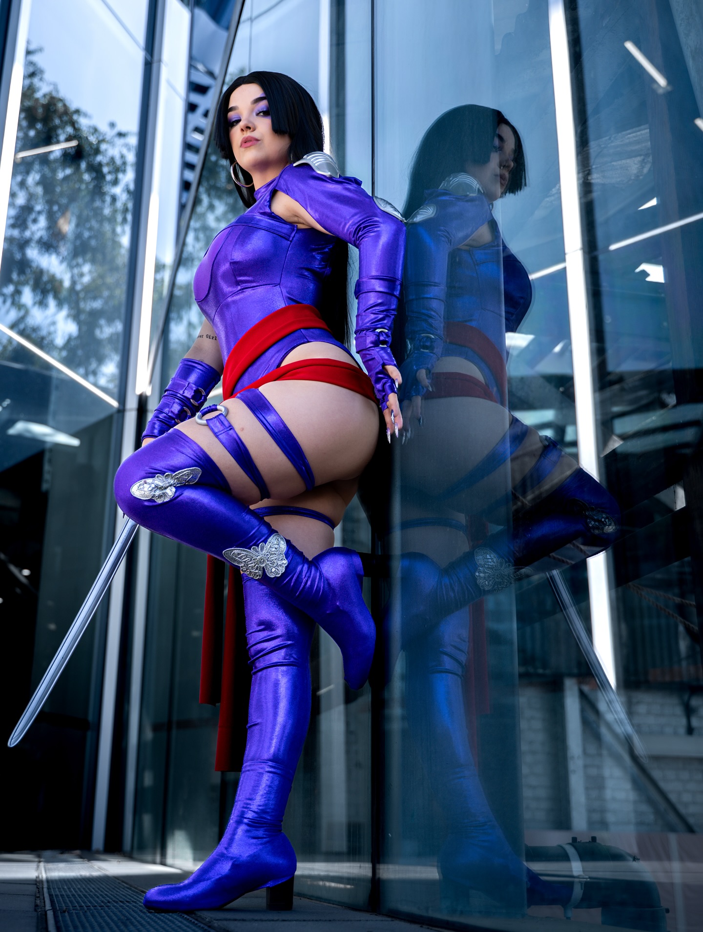 Psylocke - cosplay por gracelyn