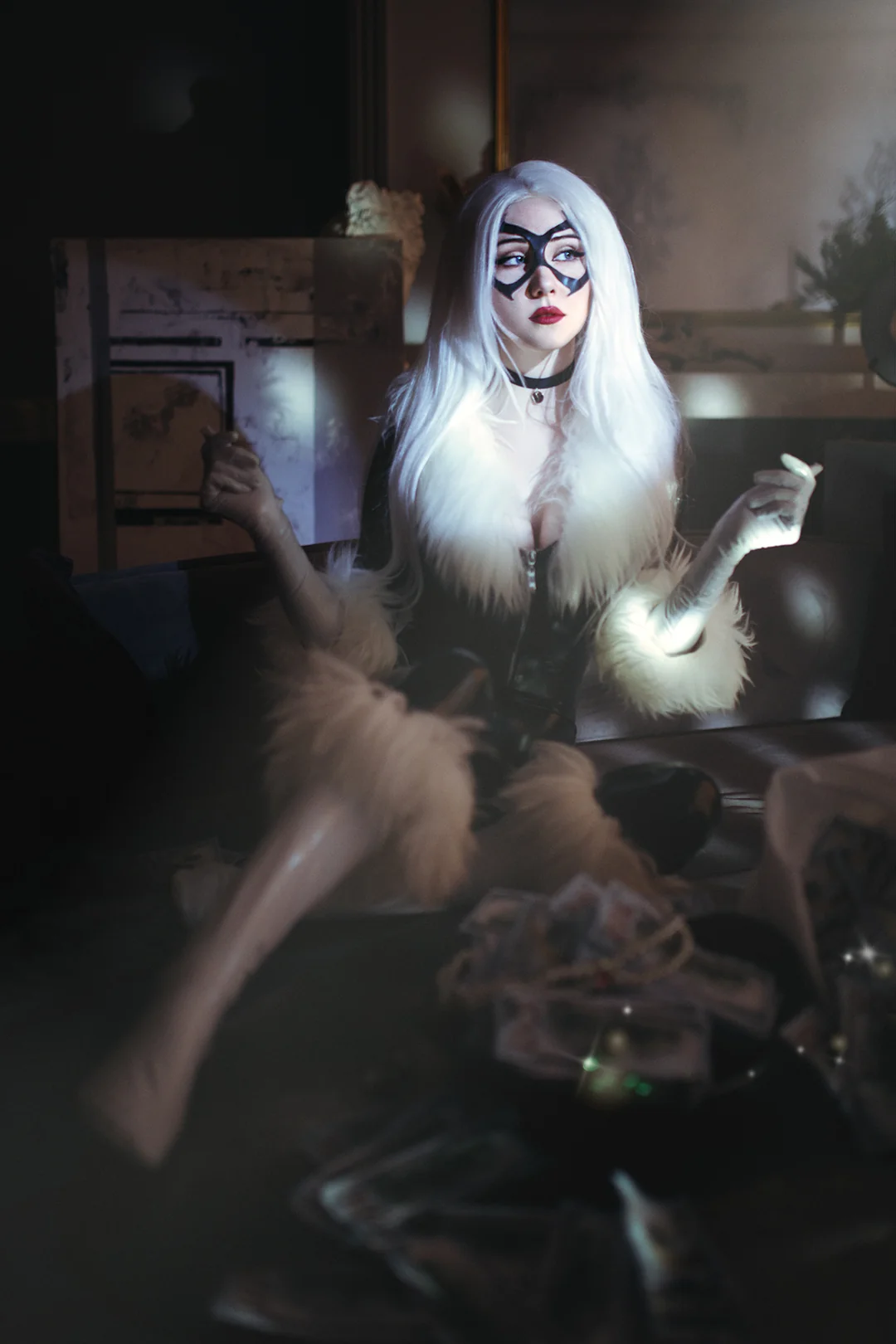 Gata Negra - cosplay por morphia