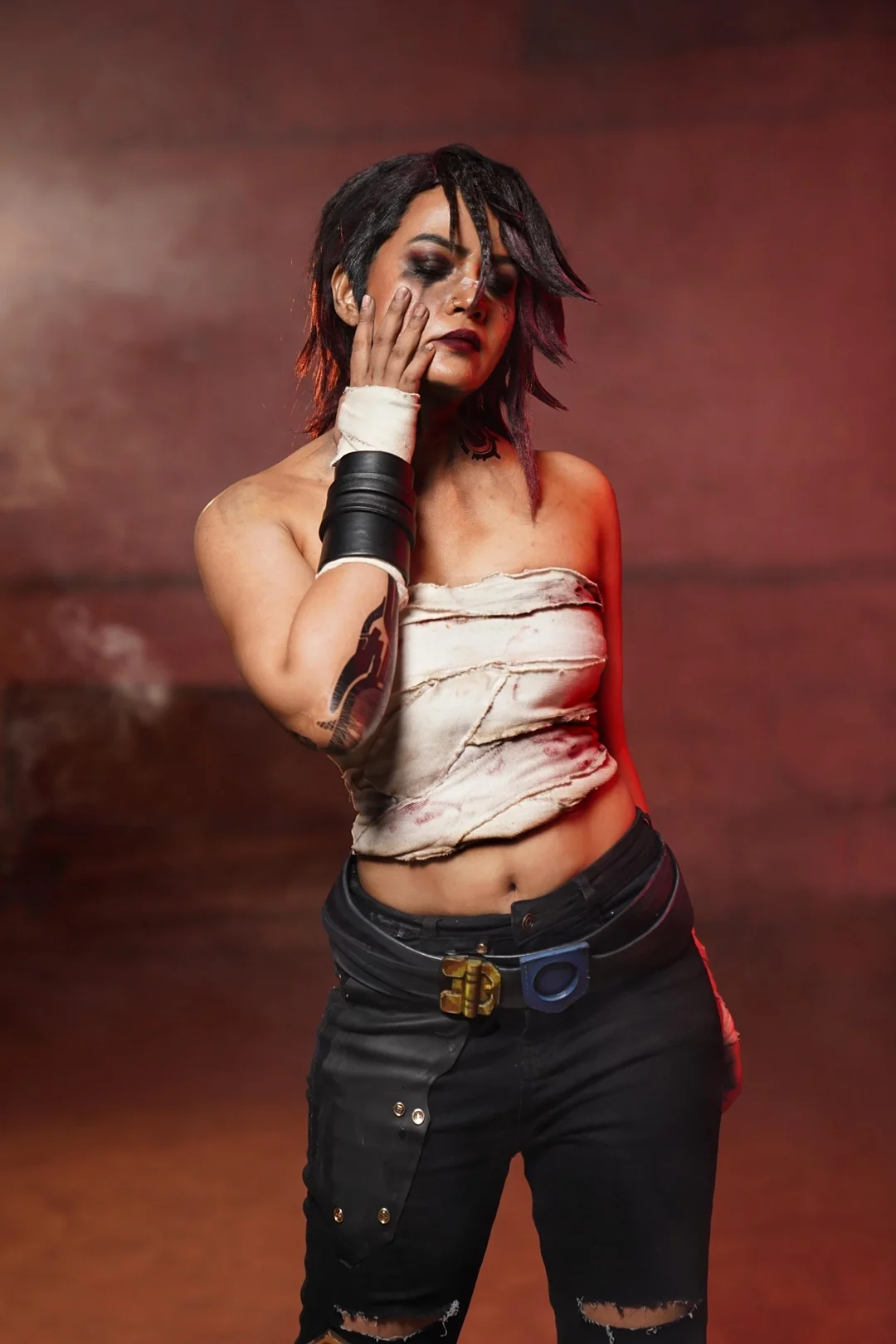 Vi from League of Legends Arcane cosplay por Medha