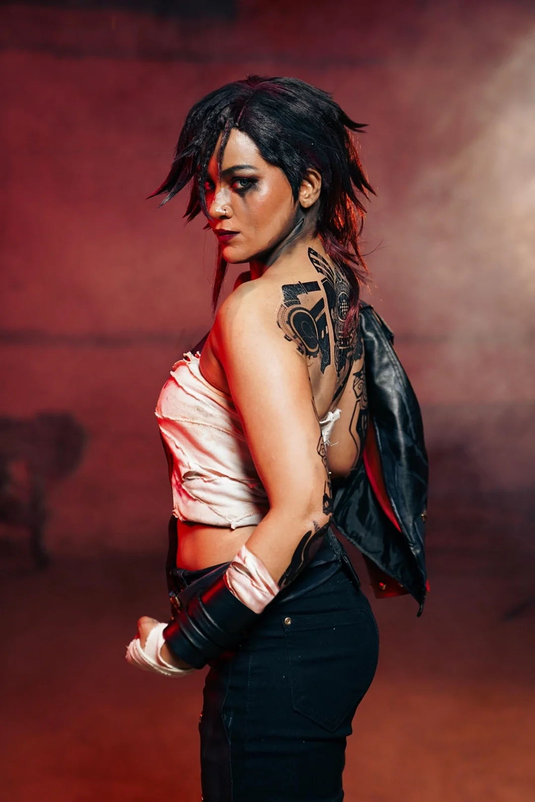 Vi from League of Legends Arcane cosplay por Medha