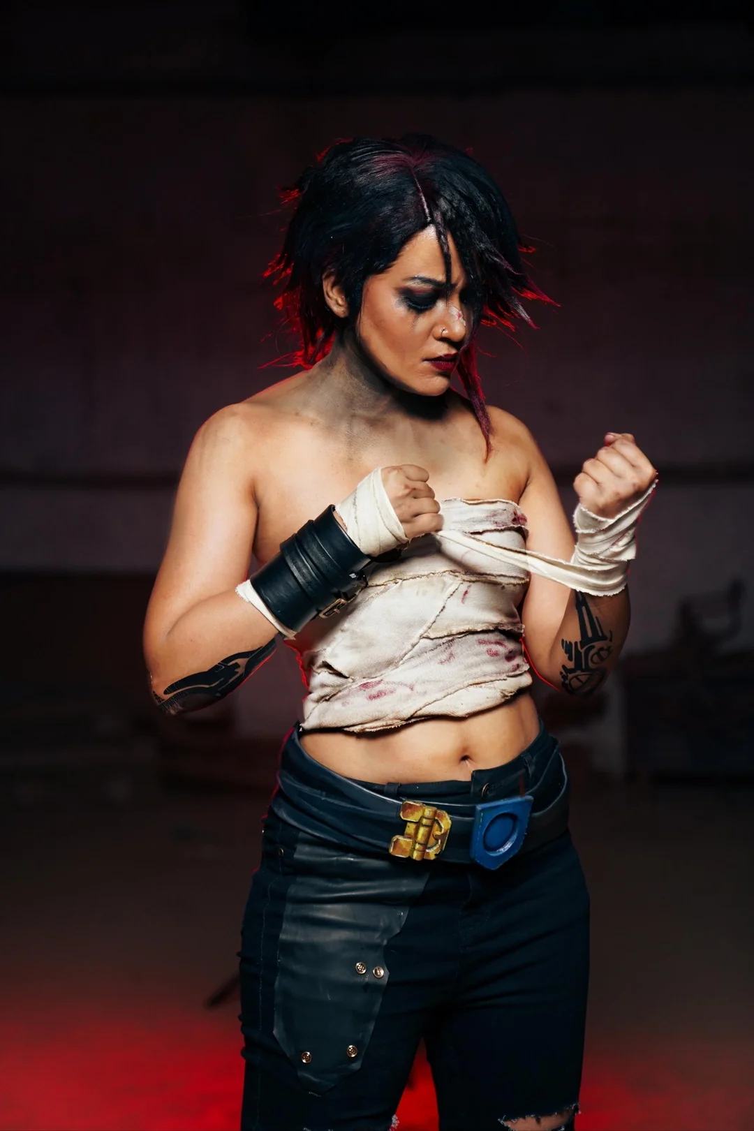 Vi from League of Legends Arcane cosplay por Medha