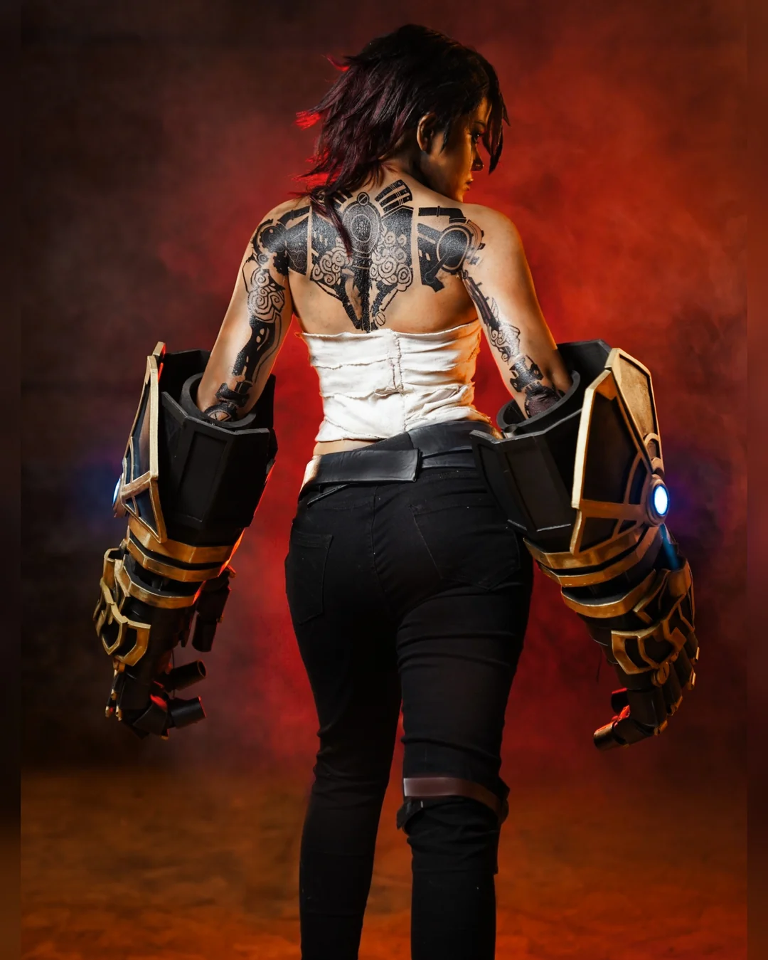 Vi from League of Legends Arcane cosplay por Medha