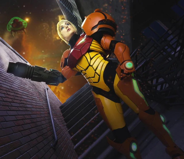 Samus Aran - por Schayne