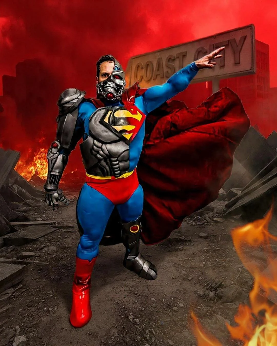 Superciborgue - cosplay por Mark Kandel