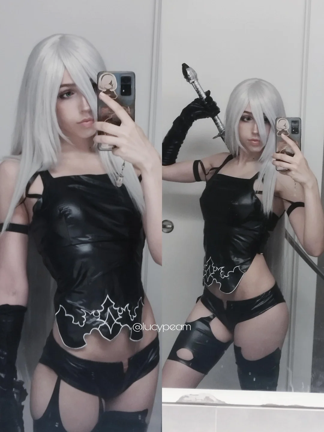 Nier Automata A2 cosplay por lucypeam