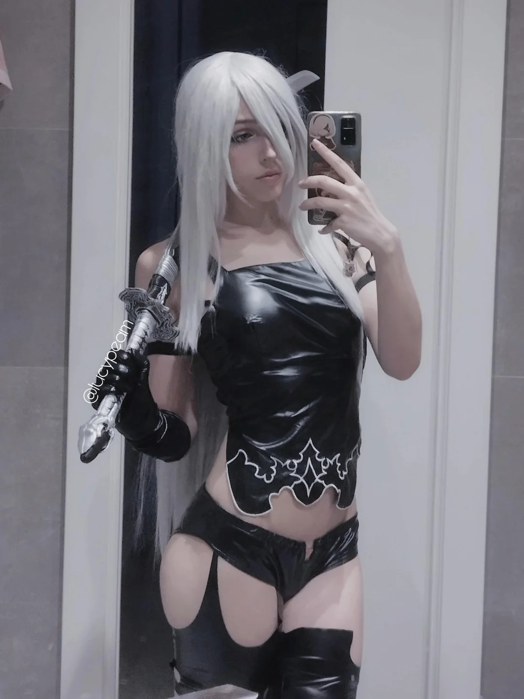 Nier Automata A2 cosplay por lucypeam
