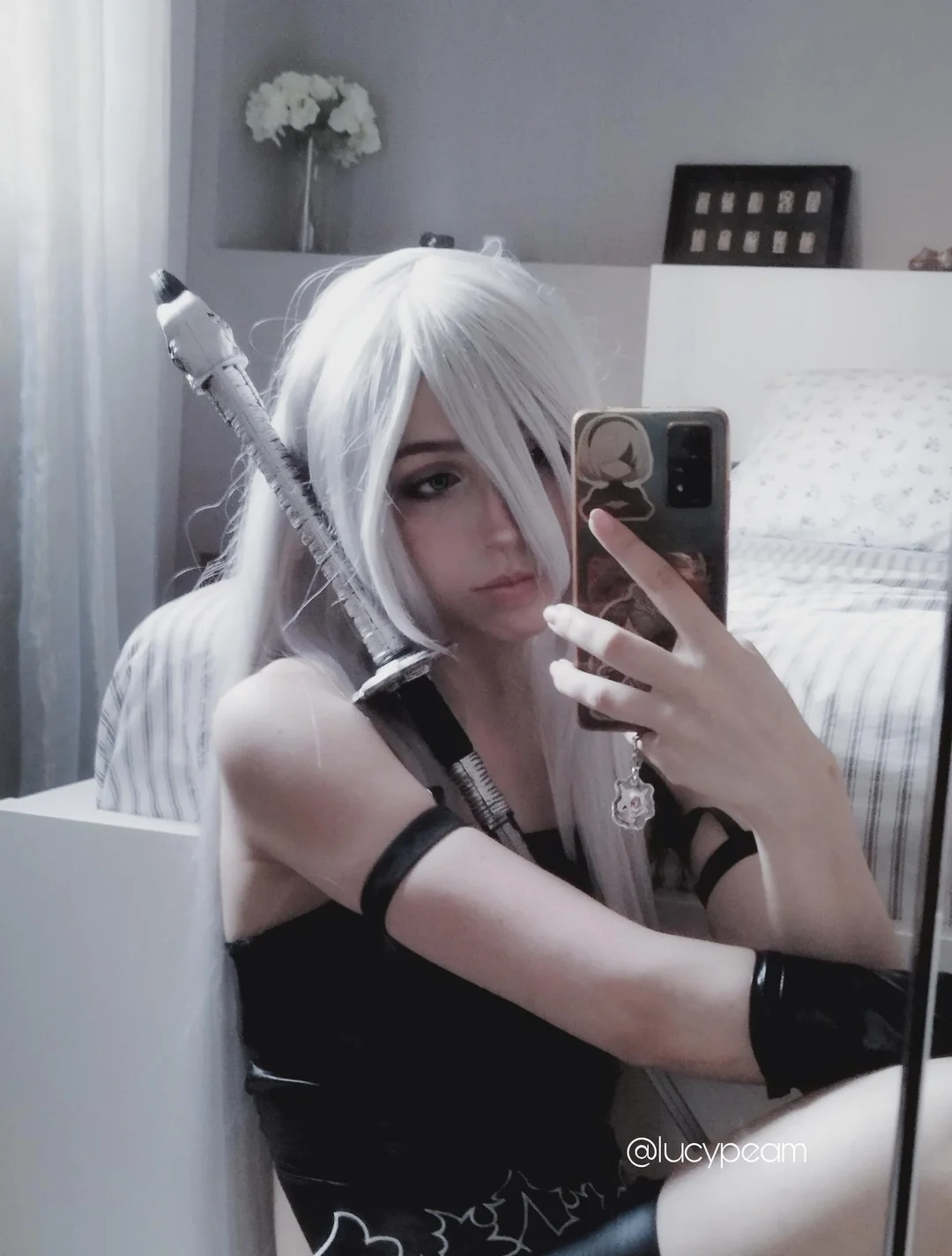 Nier Automata A2 cosplay por lucypeam