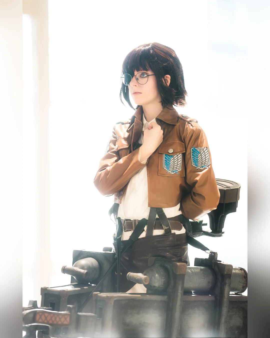 Hange Zoe (Attack on Titan) - cosplay por Ellio